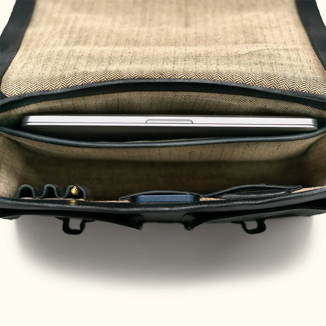 Limited Edition Jefferson Leather Messenger Bag