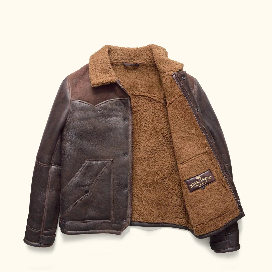 Jackson Shearling Leather Jacket