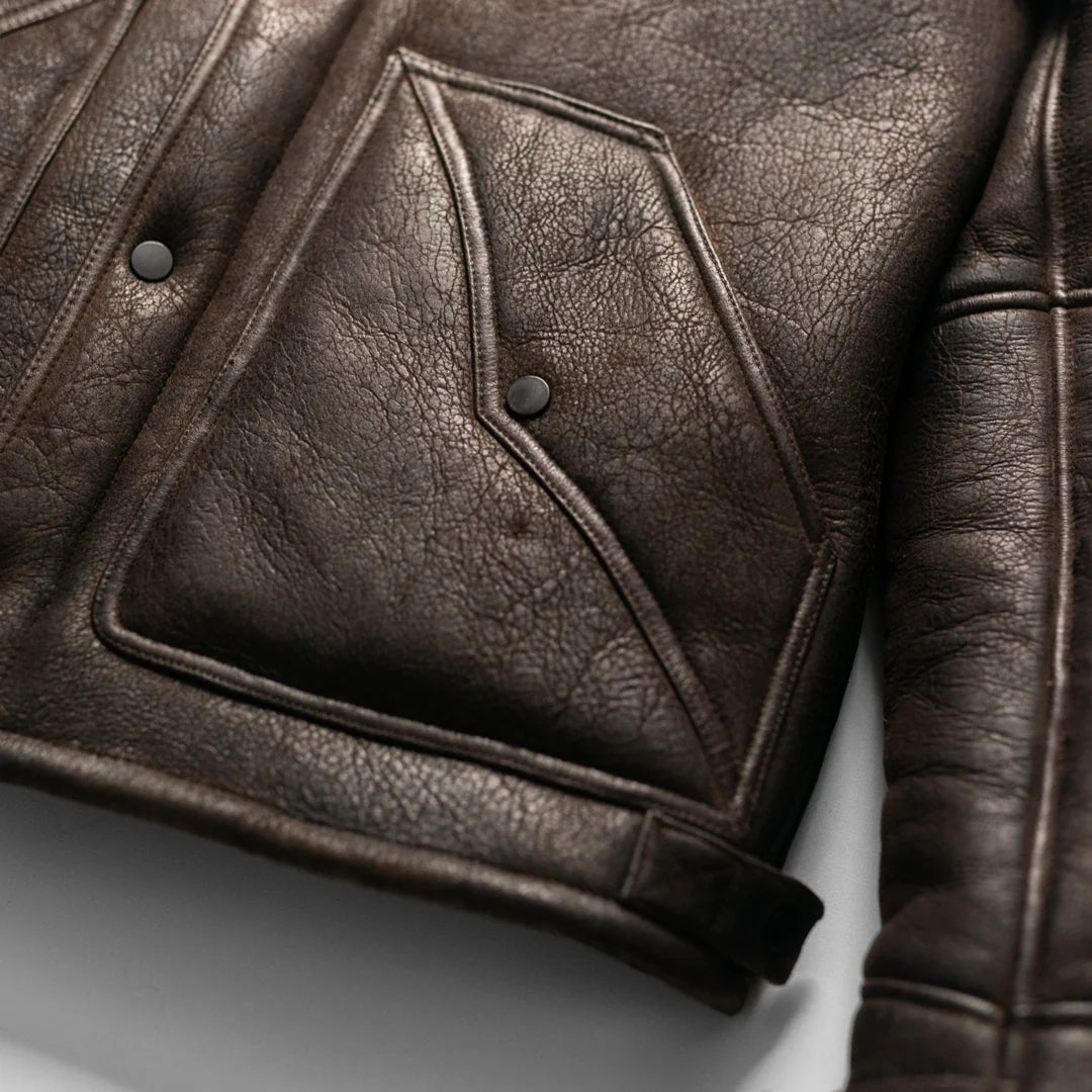 Jackson Shearling Leather Jacket
