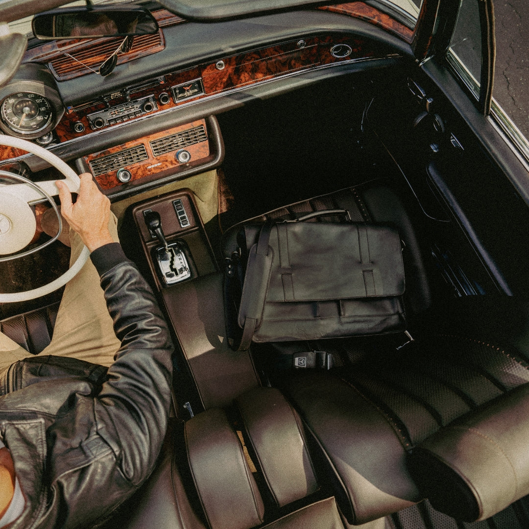 Limited Edition Jefferson Leather Messenger Bag