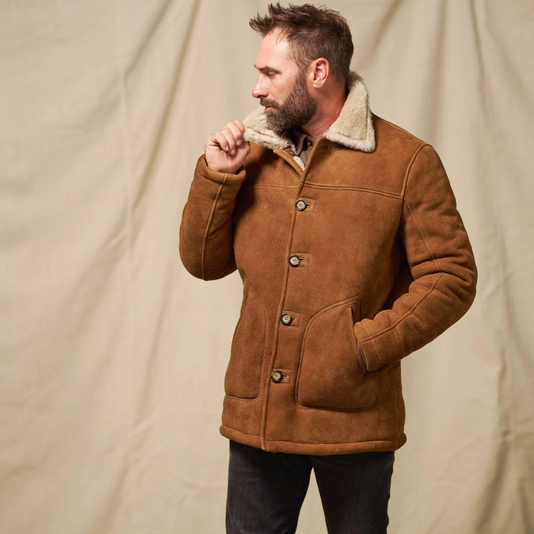 Durango Shearling Barn Coat