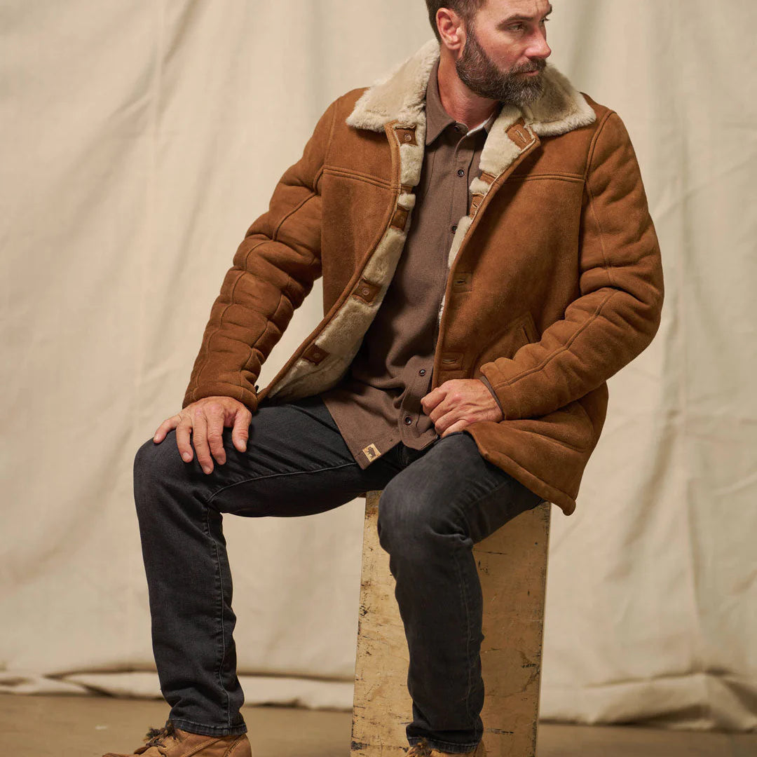 Durango Shearling Barn Coat