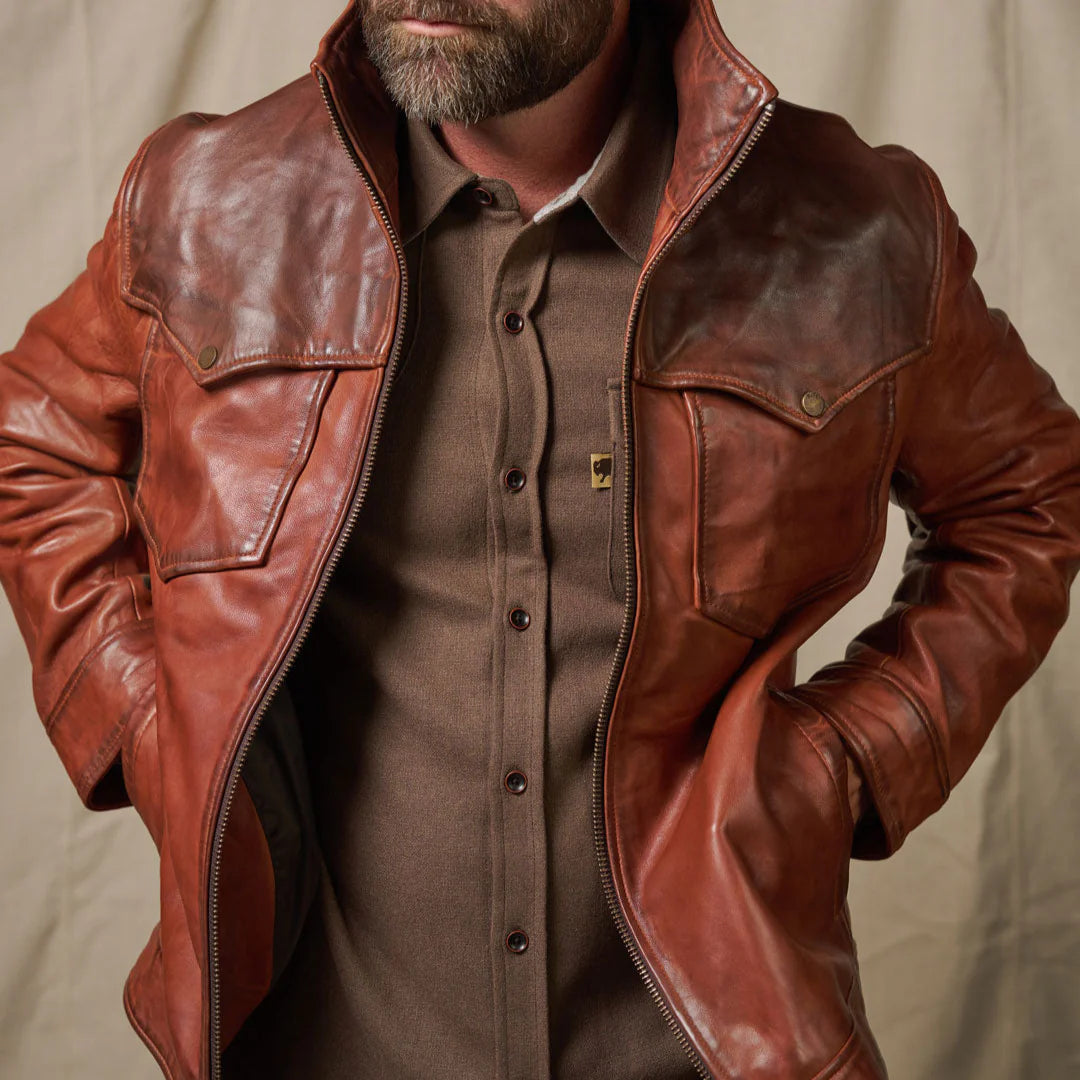 Elkhorn Leather Jacket