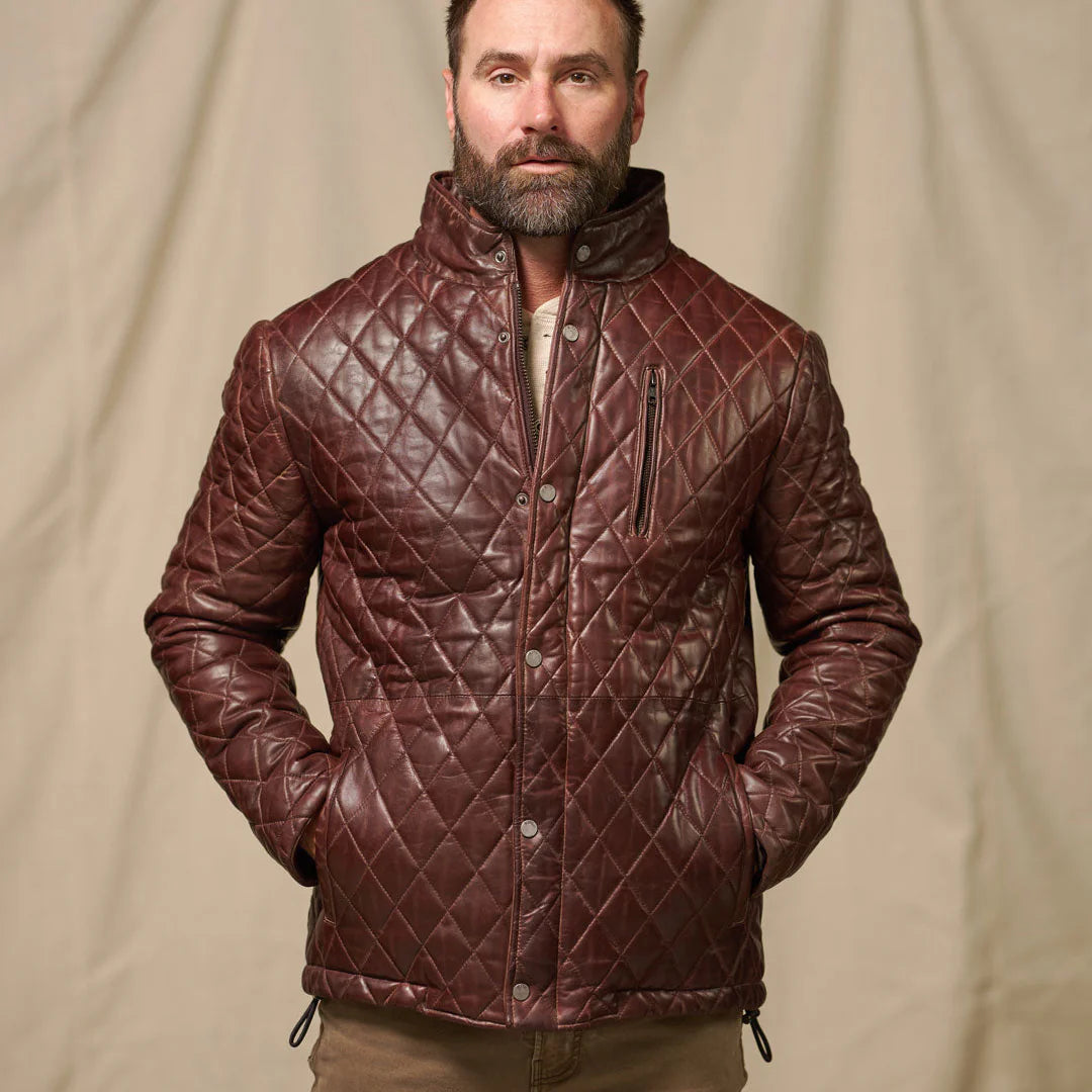 Highlands Quilted Leather Jacket