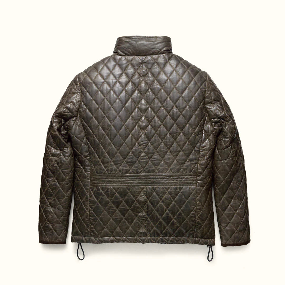 Highlands Quilted Leather Jacket.