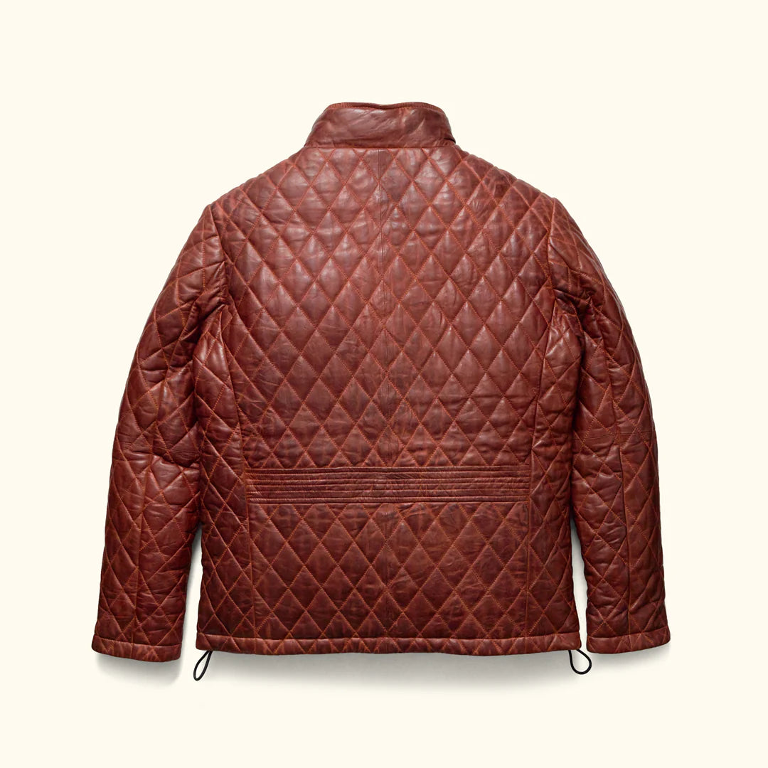 Highlands Quilted Leather Jacket..