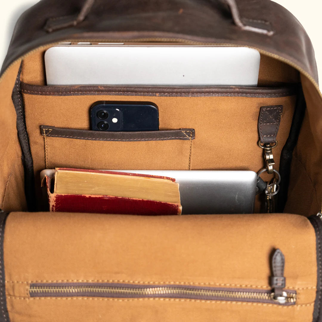 Walker Leather Backpack