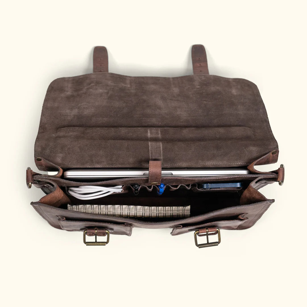 Roosevelt Leather Briefcase
