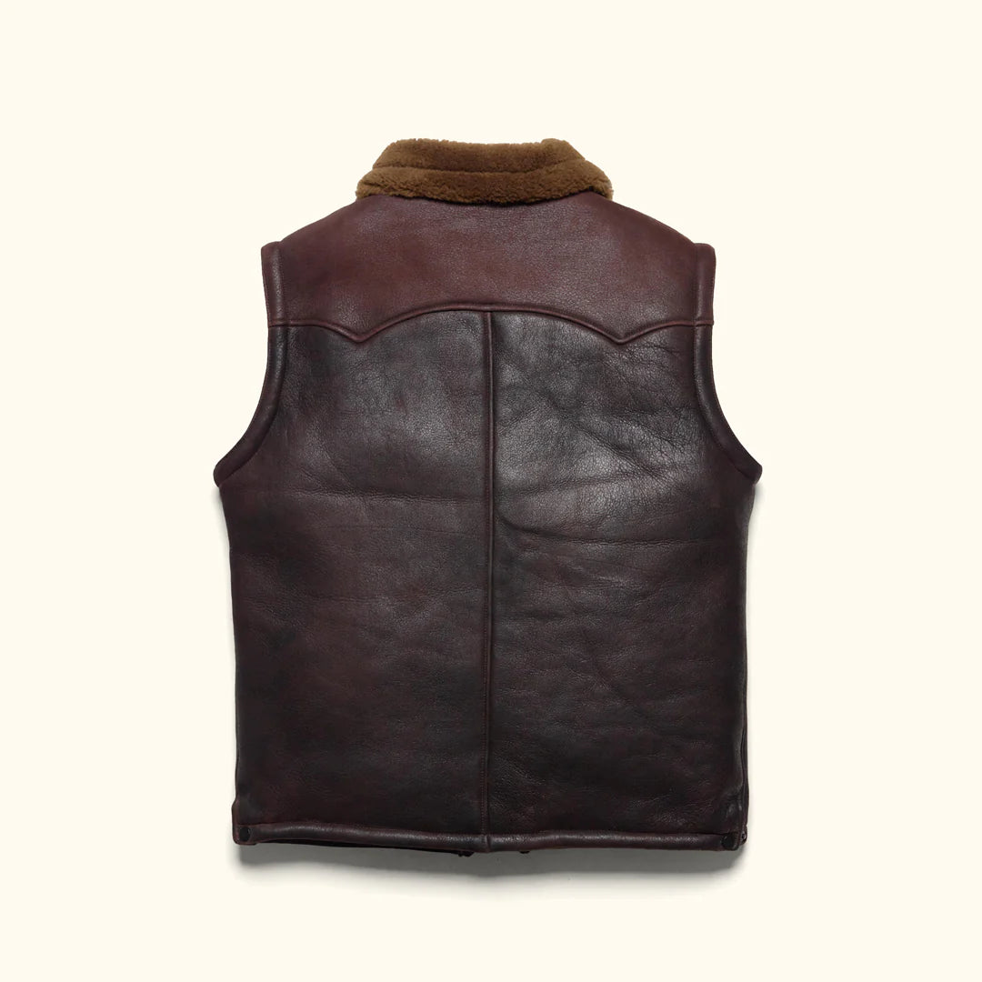 Jackson Shearling Leather Vest