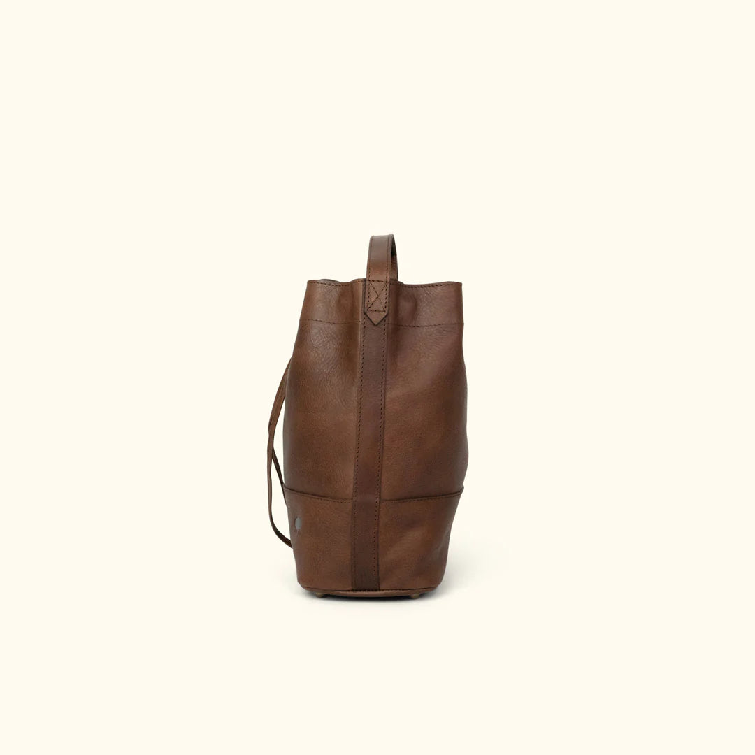 Madison Leather Bucket Bag