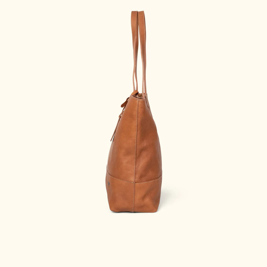 Madison Leather Tote Bag