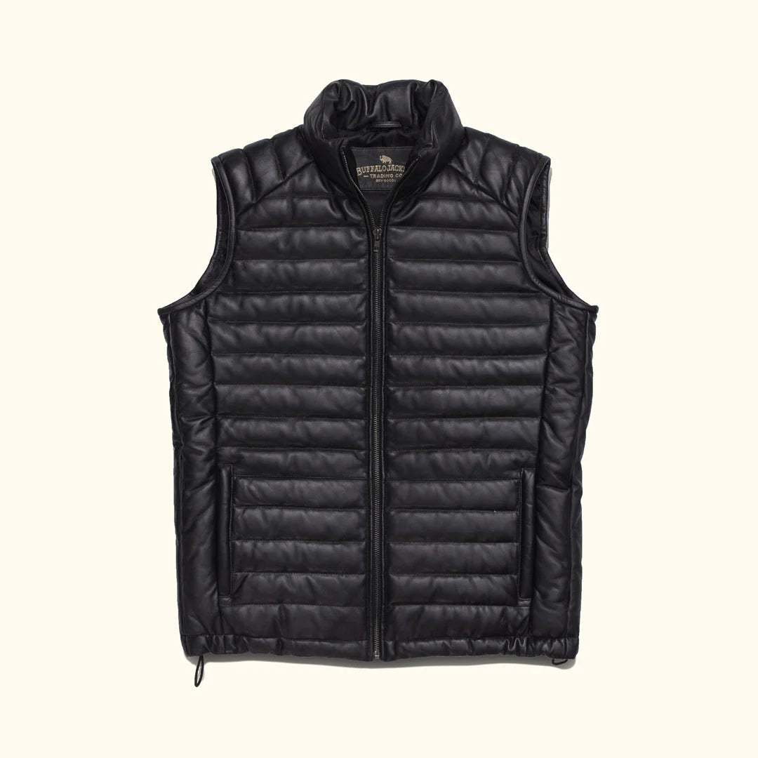Bridger Leather Down Vest...