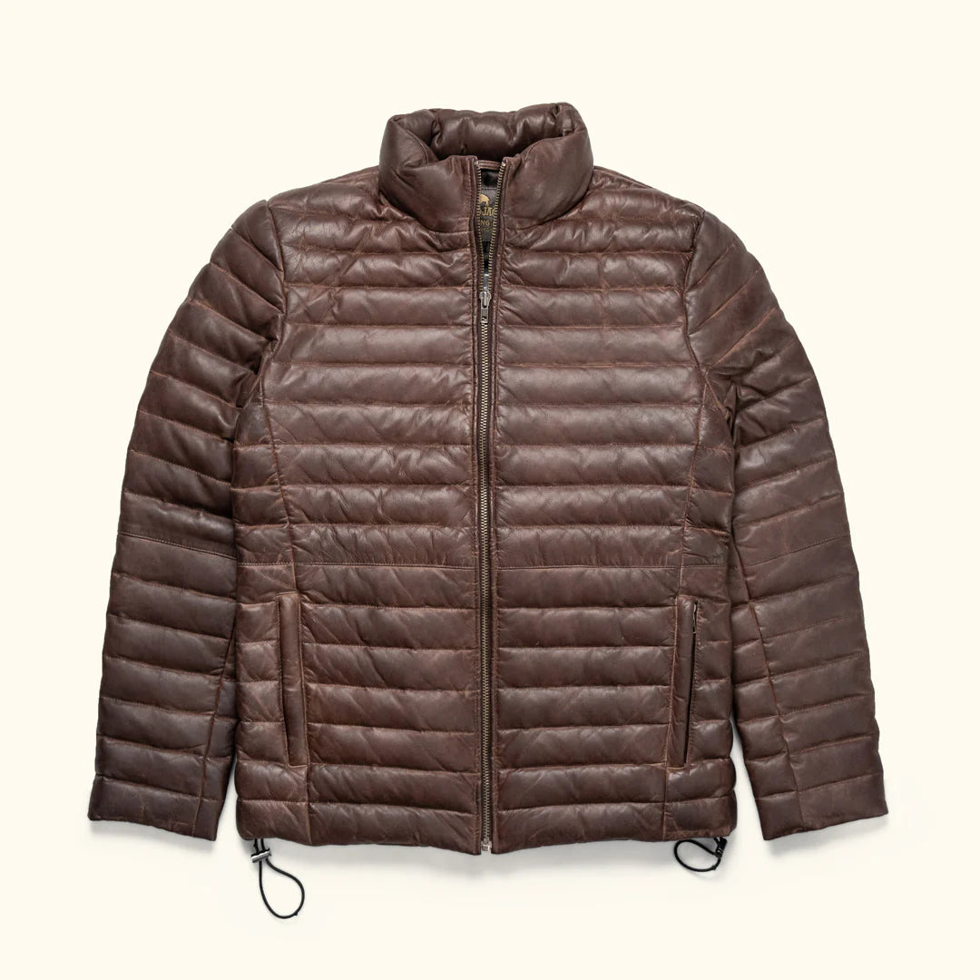 Bridger Leather Down Jacket