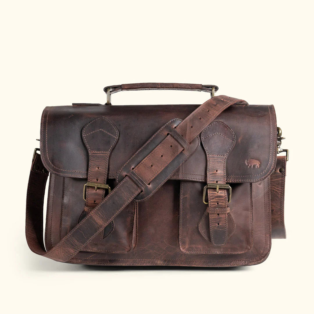 Roosevelt Leather Briefcase