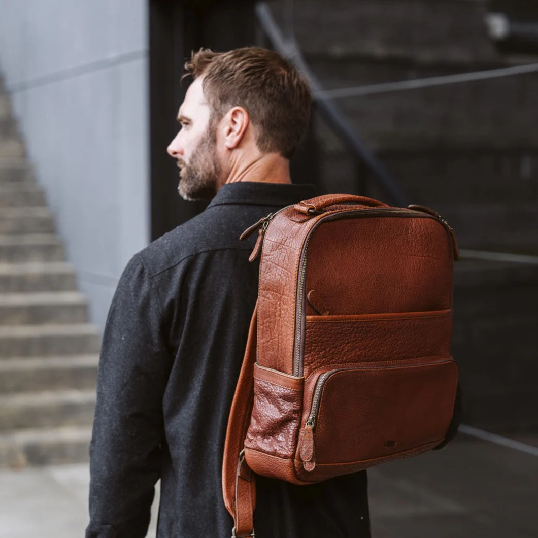 Limited Edition Roosevelt Buffalo Leather Backpack