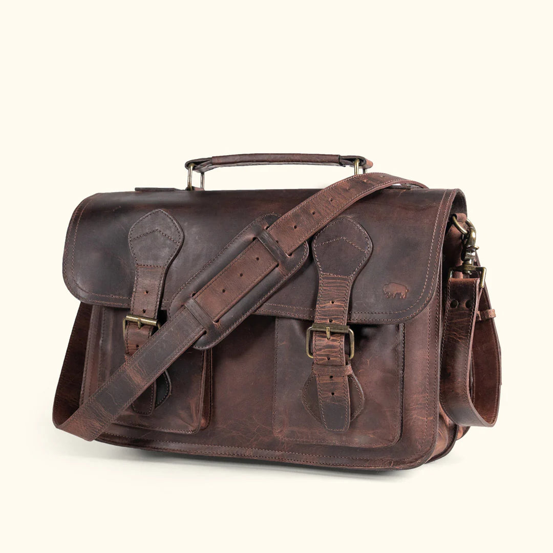 Roosevelt Leather Briefcase