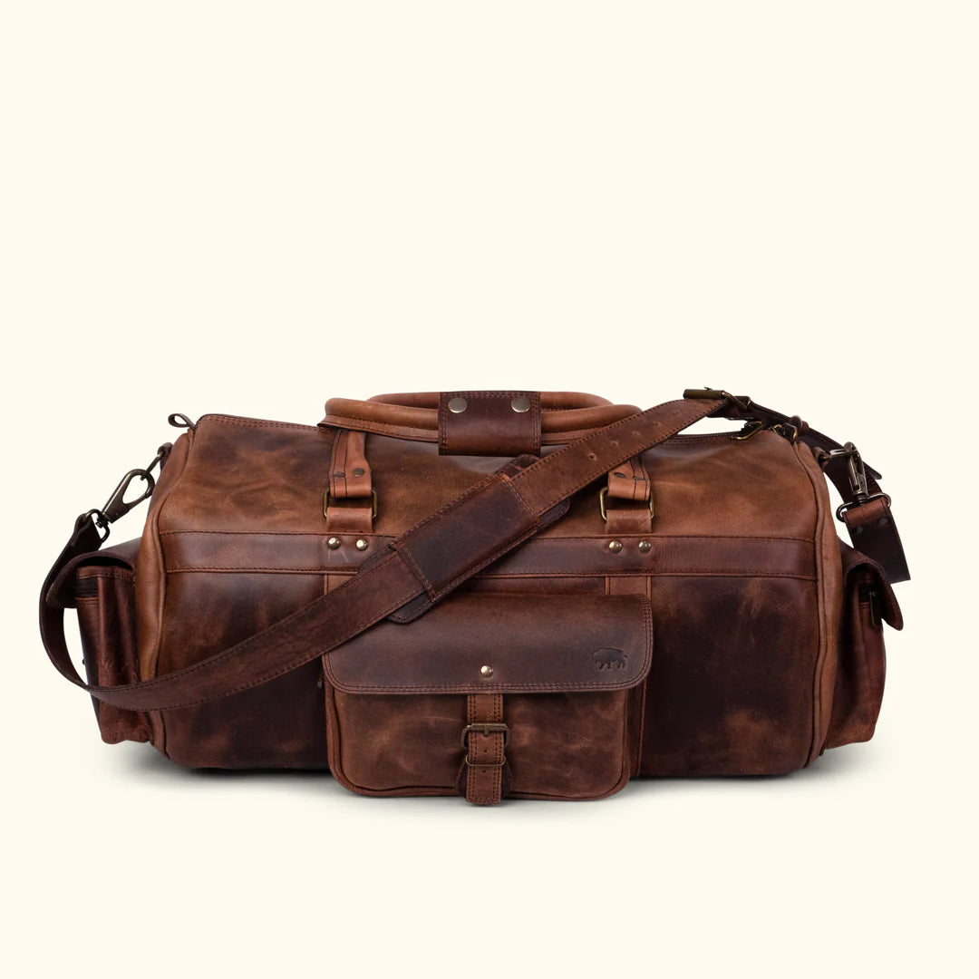 Dakota Waxed Canvas Duffle Bag/Backpack