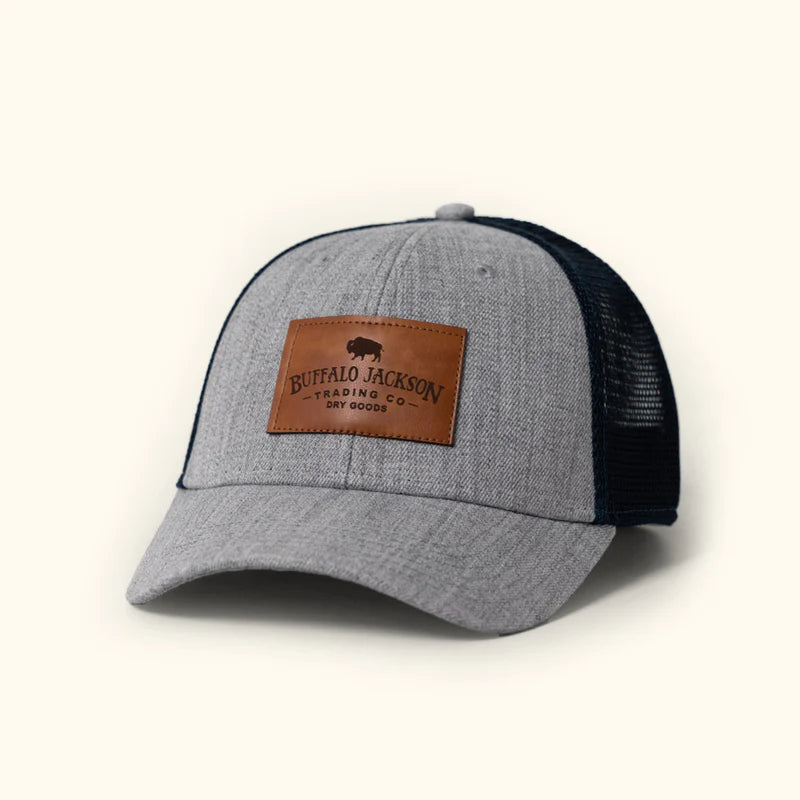 Trucker Leather Patch Hat