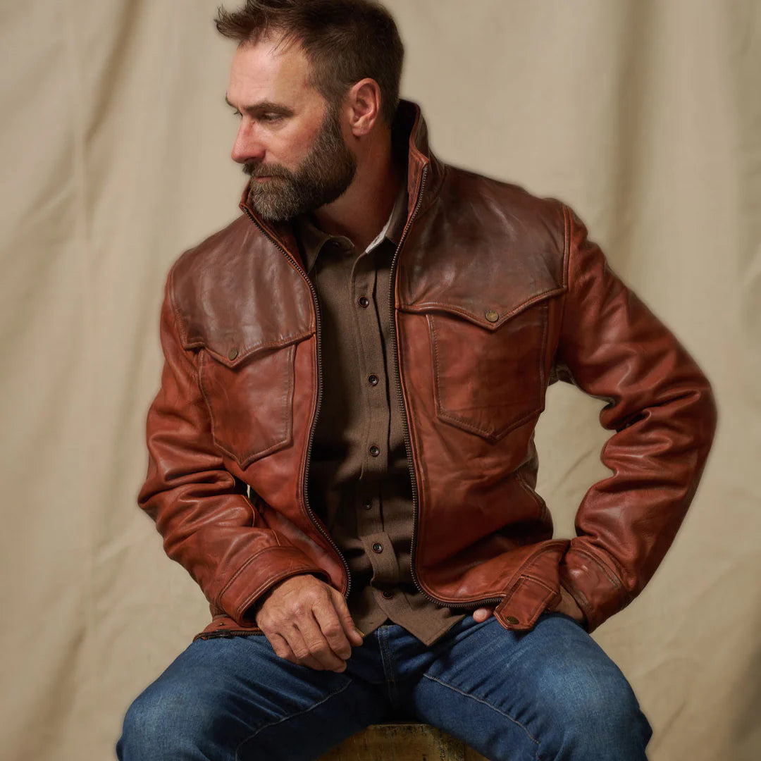 Elkhorn Leather Jacket
