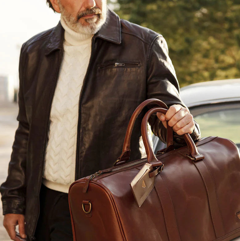 Glenwood Leather Driving Jacket