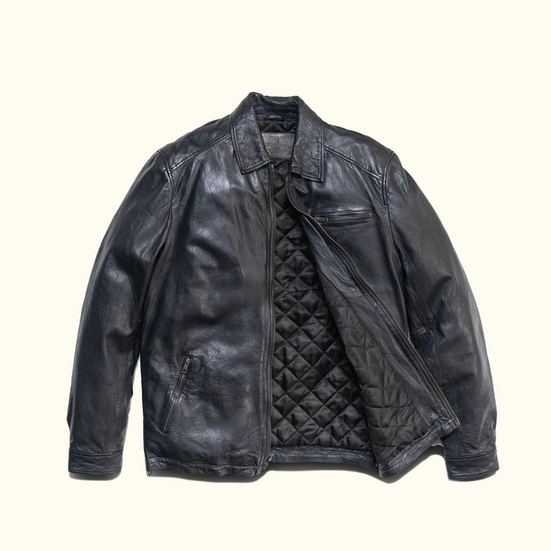 Glenwood Leather Driving Jacket