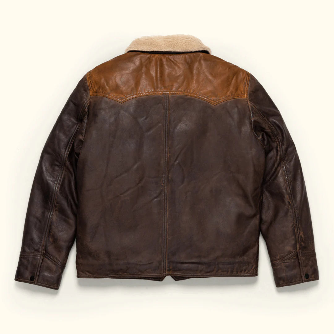 Jackson Leather Sherpa Jacket