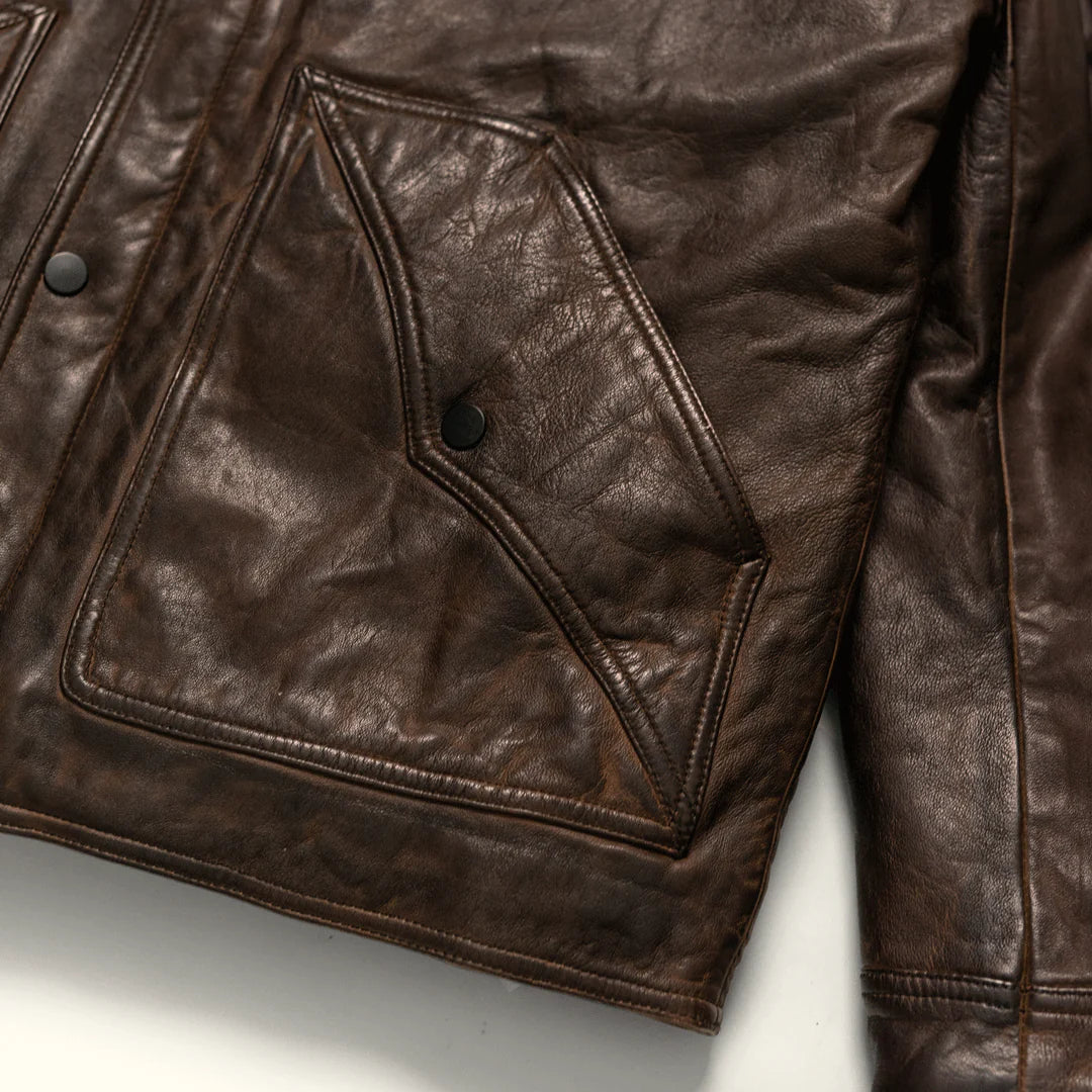 Jackson Leather Sherpa Jacket