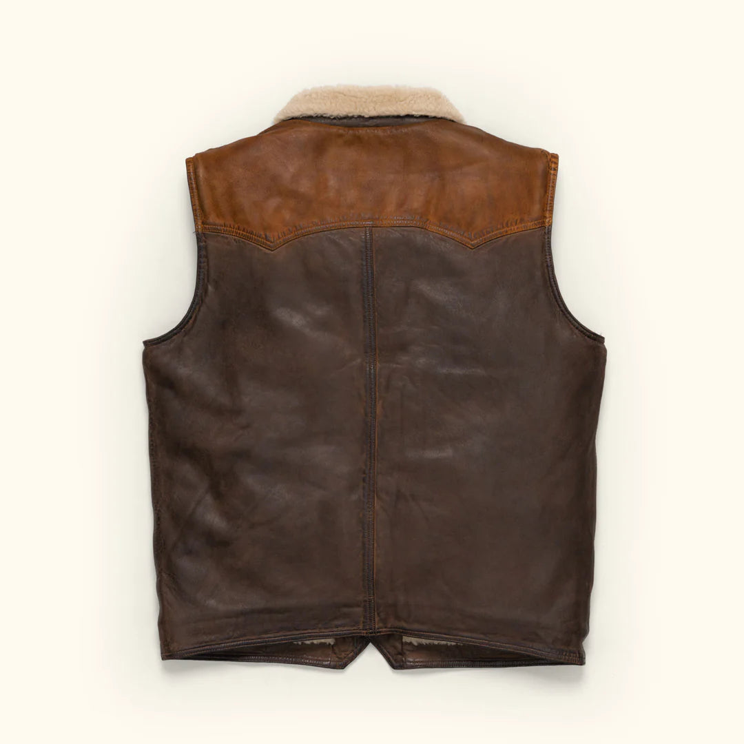 Jackson Leather Sherpa Vest