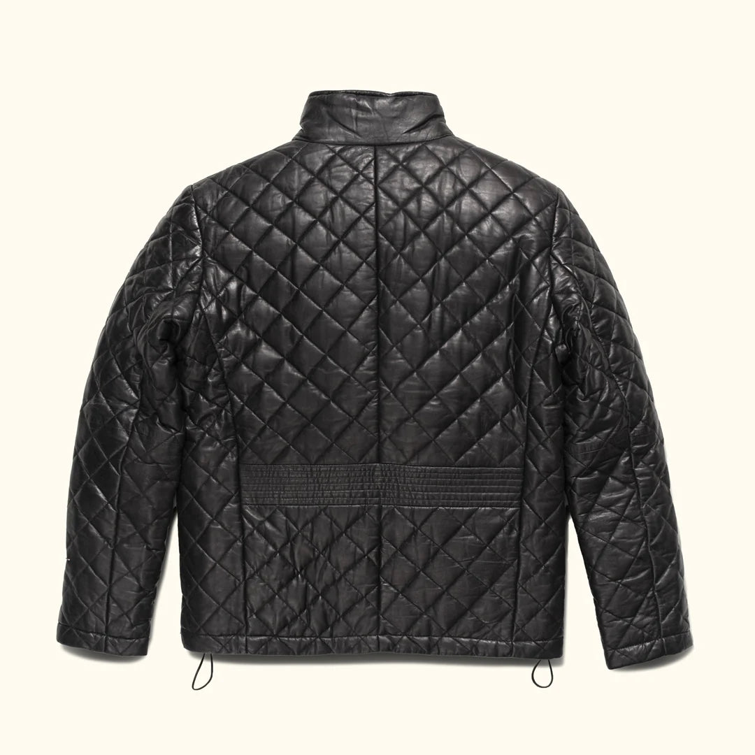 Highlands Quilted Leather Jacket...