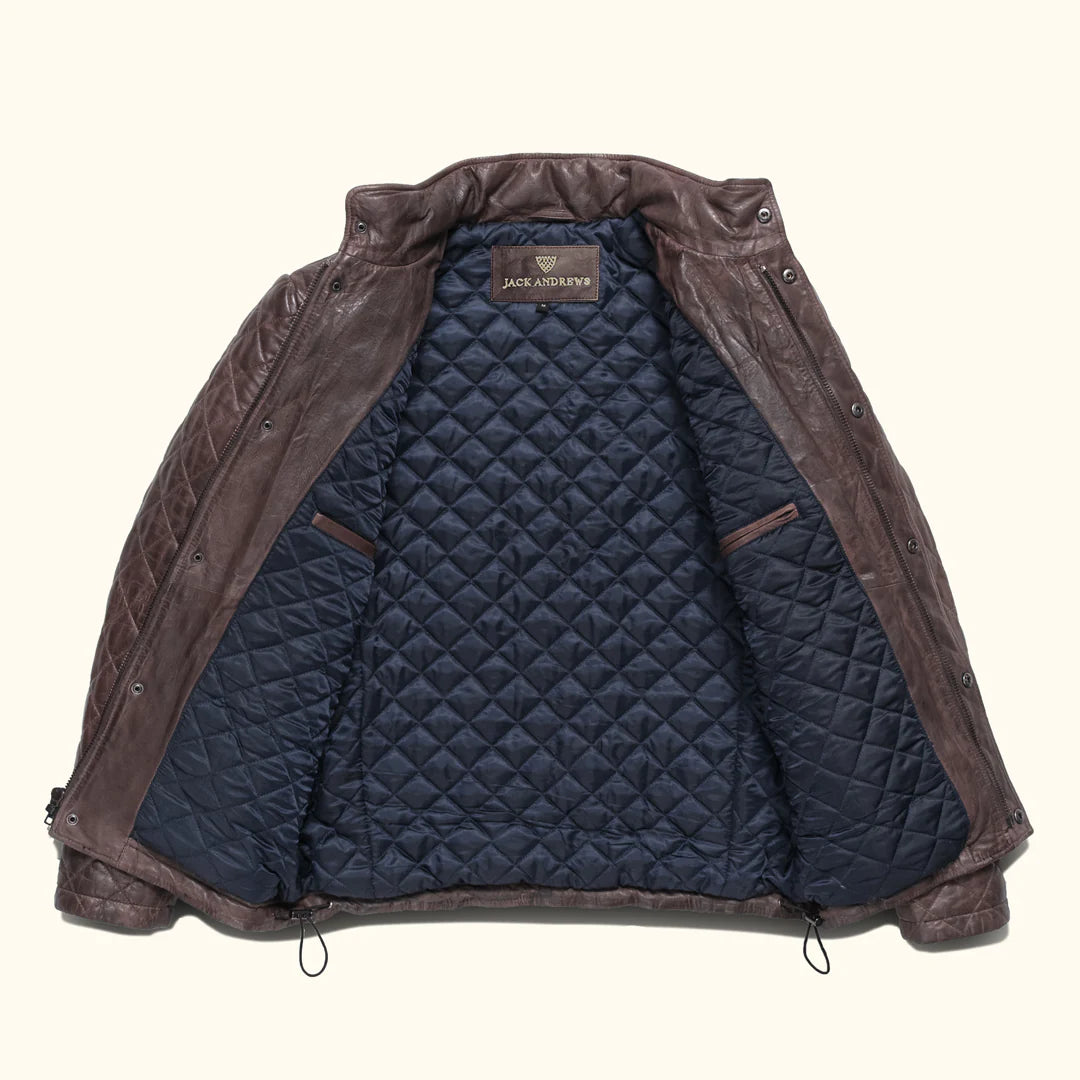 Highlands Quilted Leather Jacket