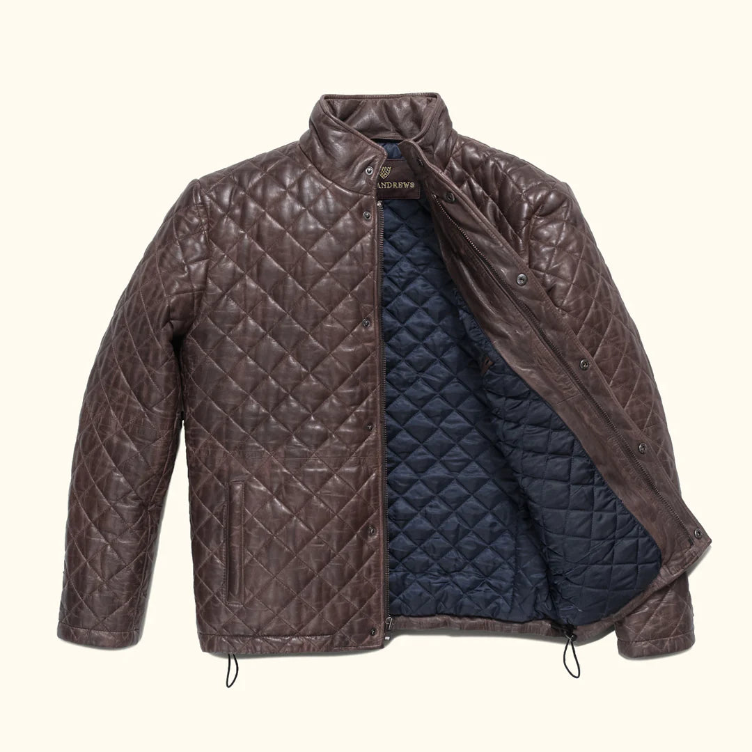 Highlands Quilted Leather Jacket