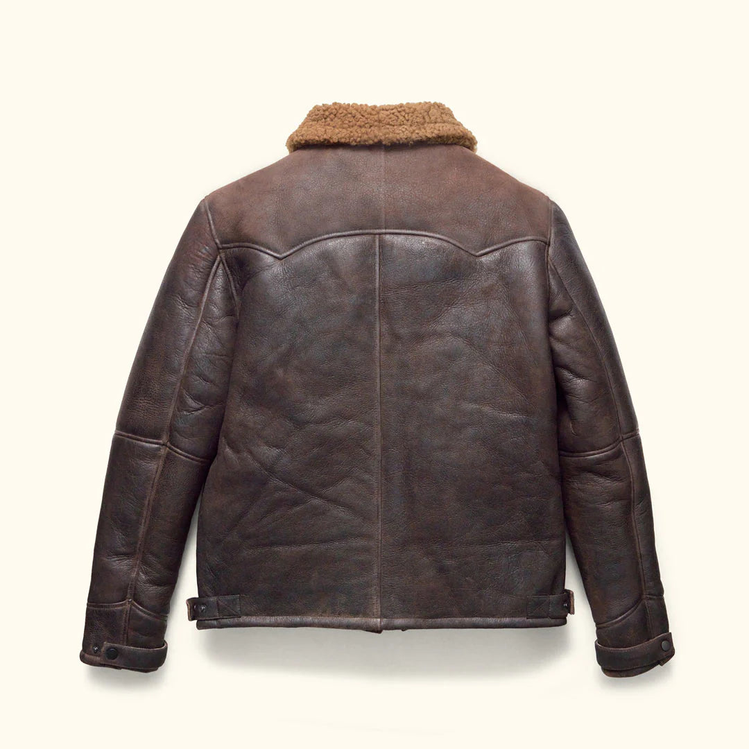 Jackson Shearling Leather Jacket