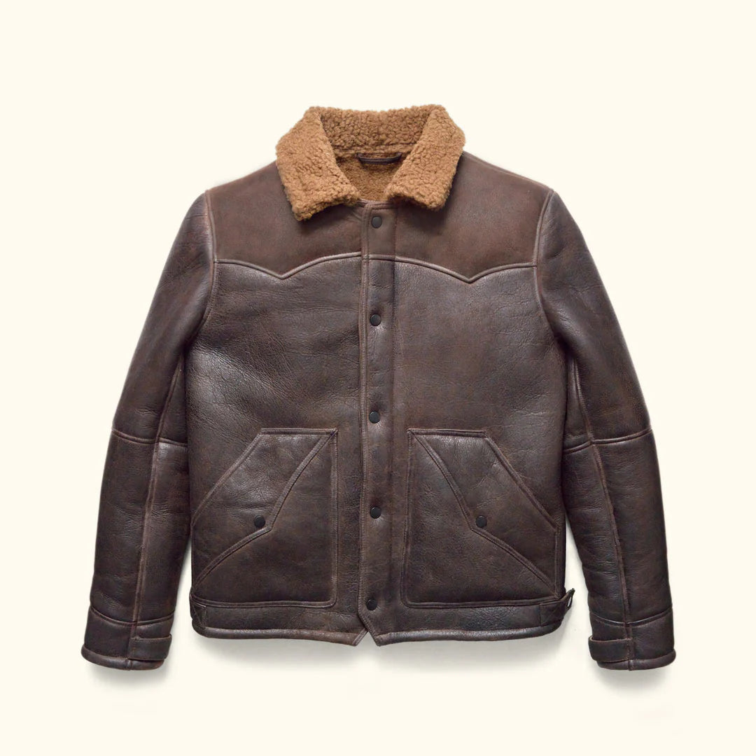 Jackson Shearling Leather Jacket