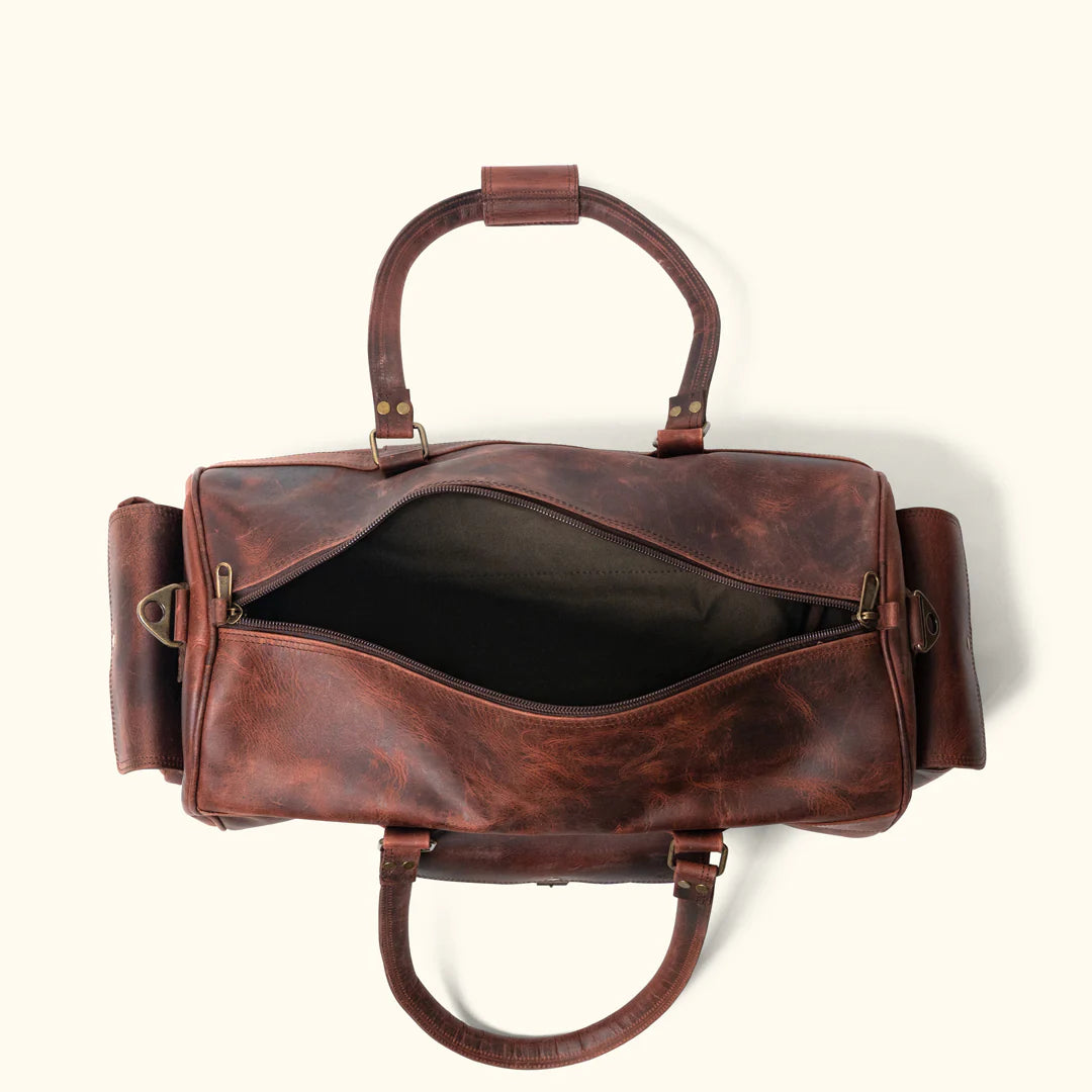Roosevelt Buffalo Leather Duffle Bag