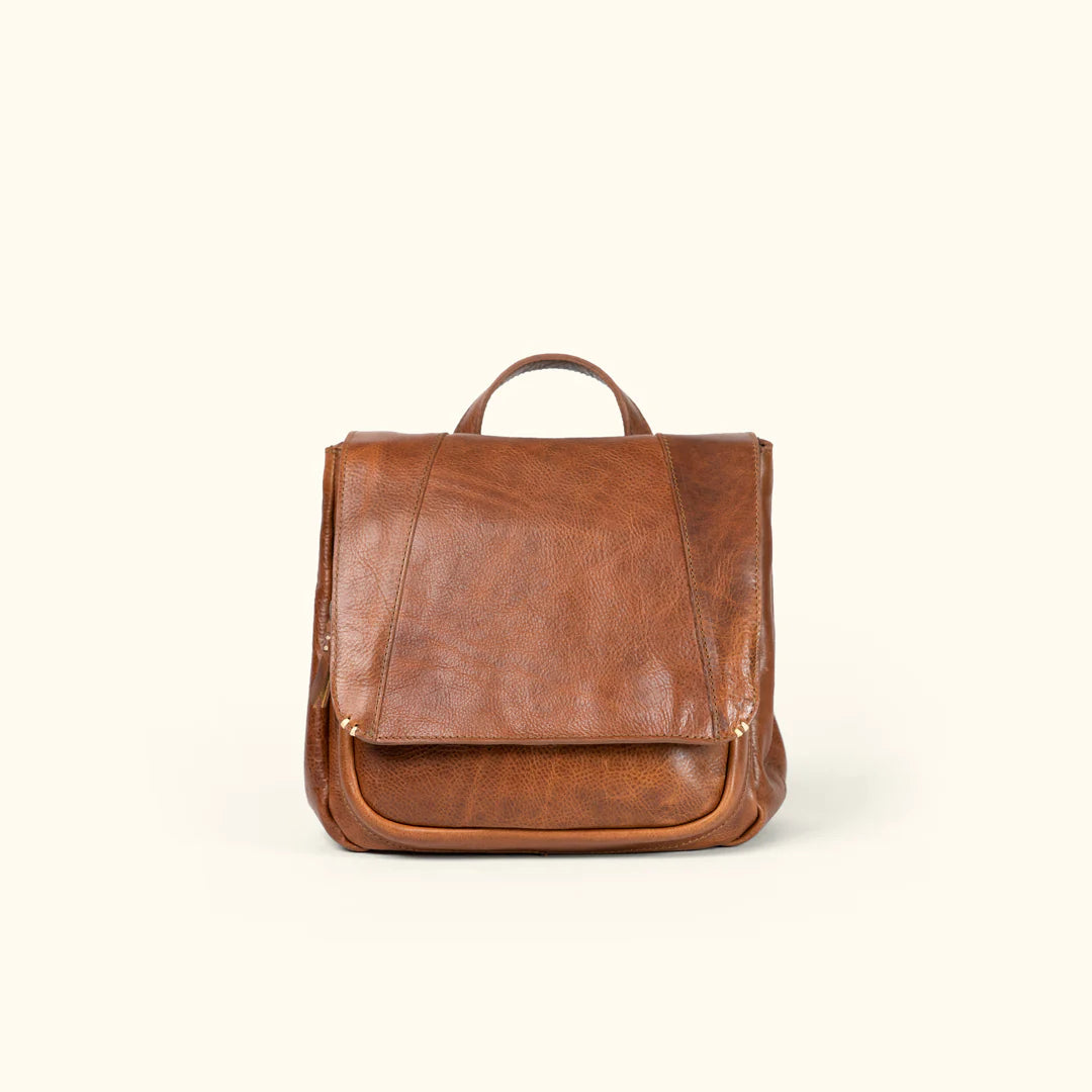 Walker Small Leather Backpack