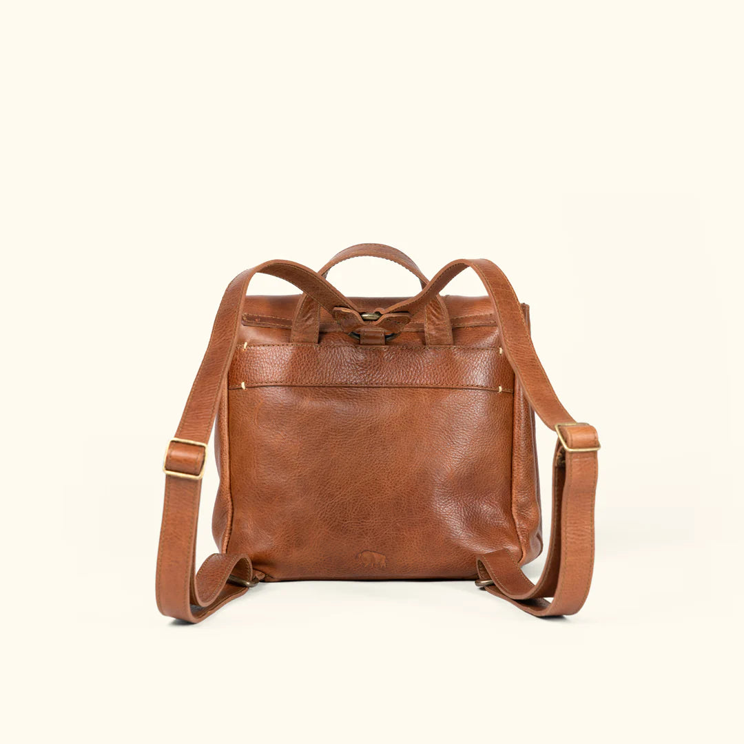 Walker Small Leather Backpack