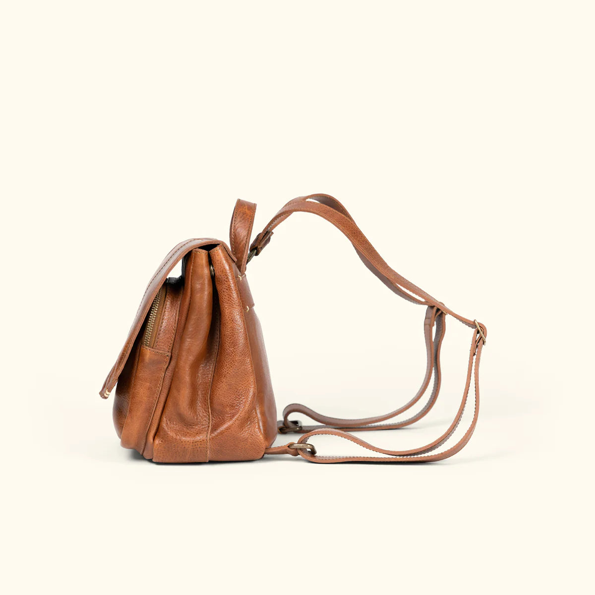 Walker Small Leather Backpack