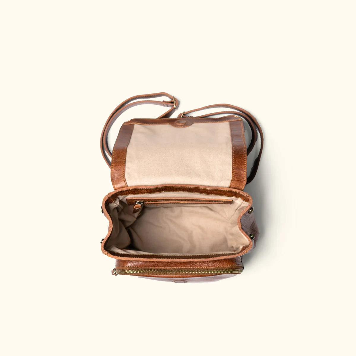 Walker Small Leather Backpack